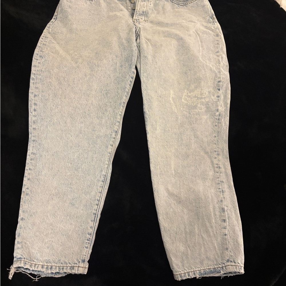 Lucky Brand Drew Mom High Rise Taper Jeans